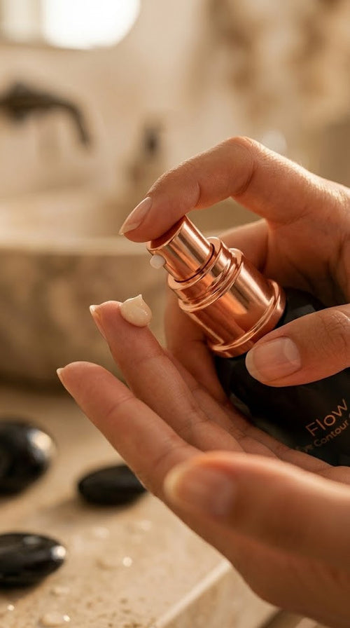 Flow Obsidian Beauty – Texture emulgel fresca e impalpabile per il contorno occhi