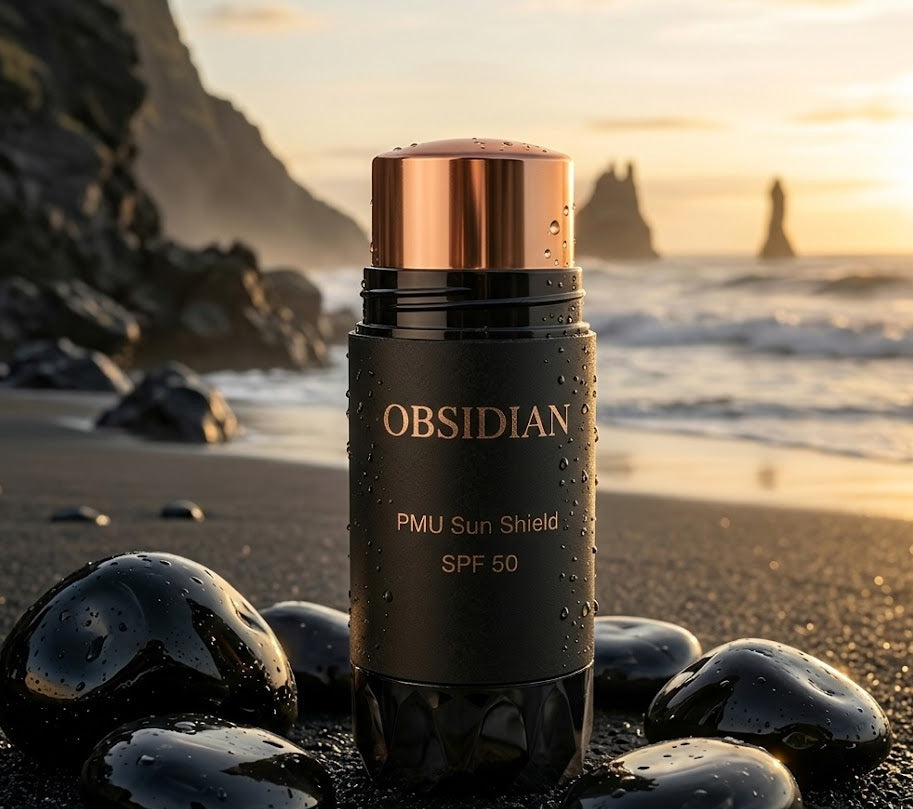 OBSIDIAN Sun Shield Obsidian Beauty – Applicazione quotidiana per una pelle protetta e luminosa.